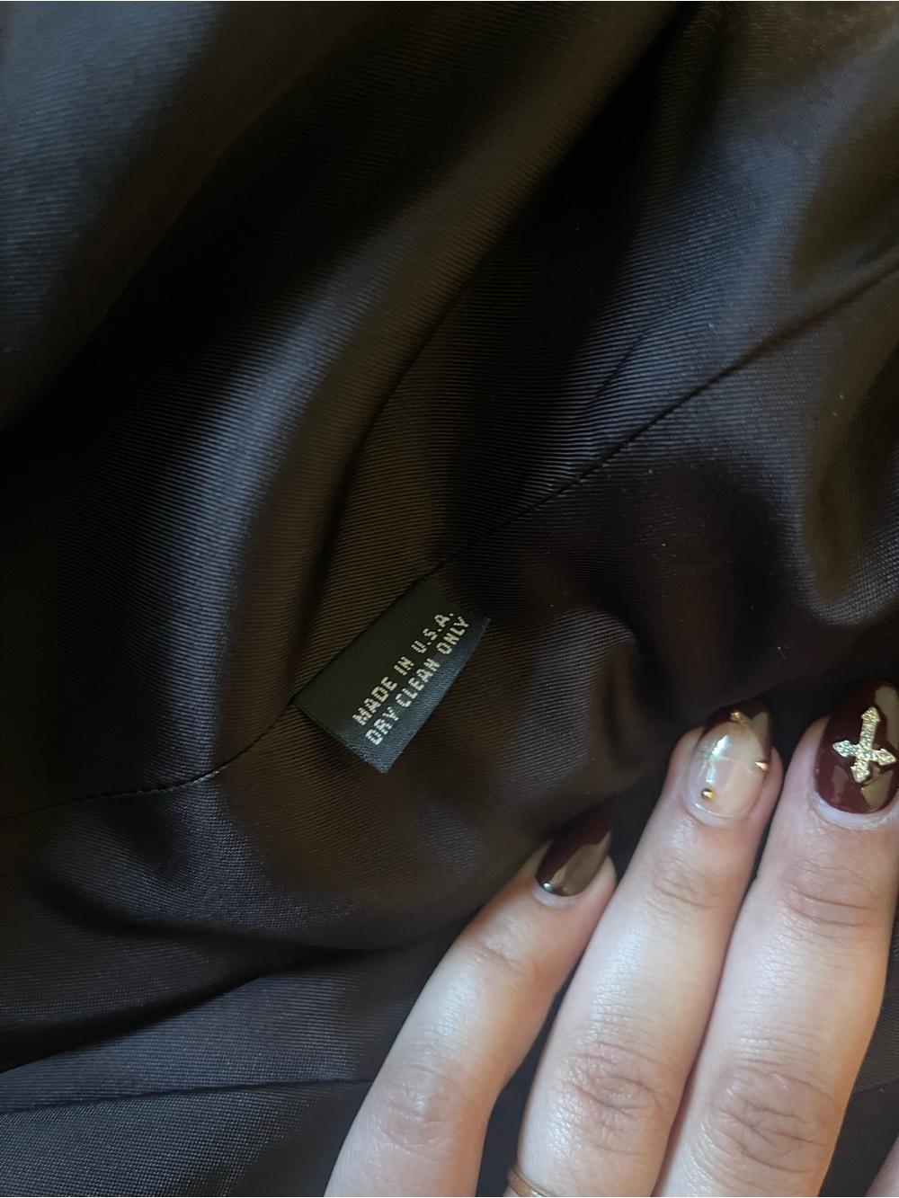 Harold's Double-Breasted Trench Coat in Brown - Picture 5 of 5